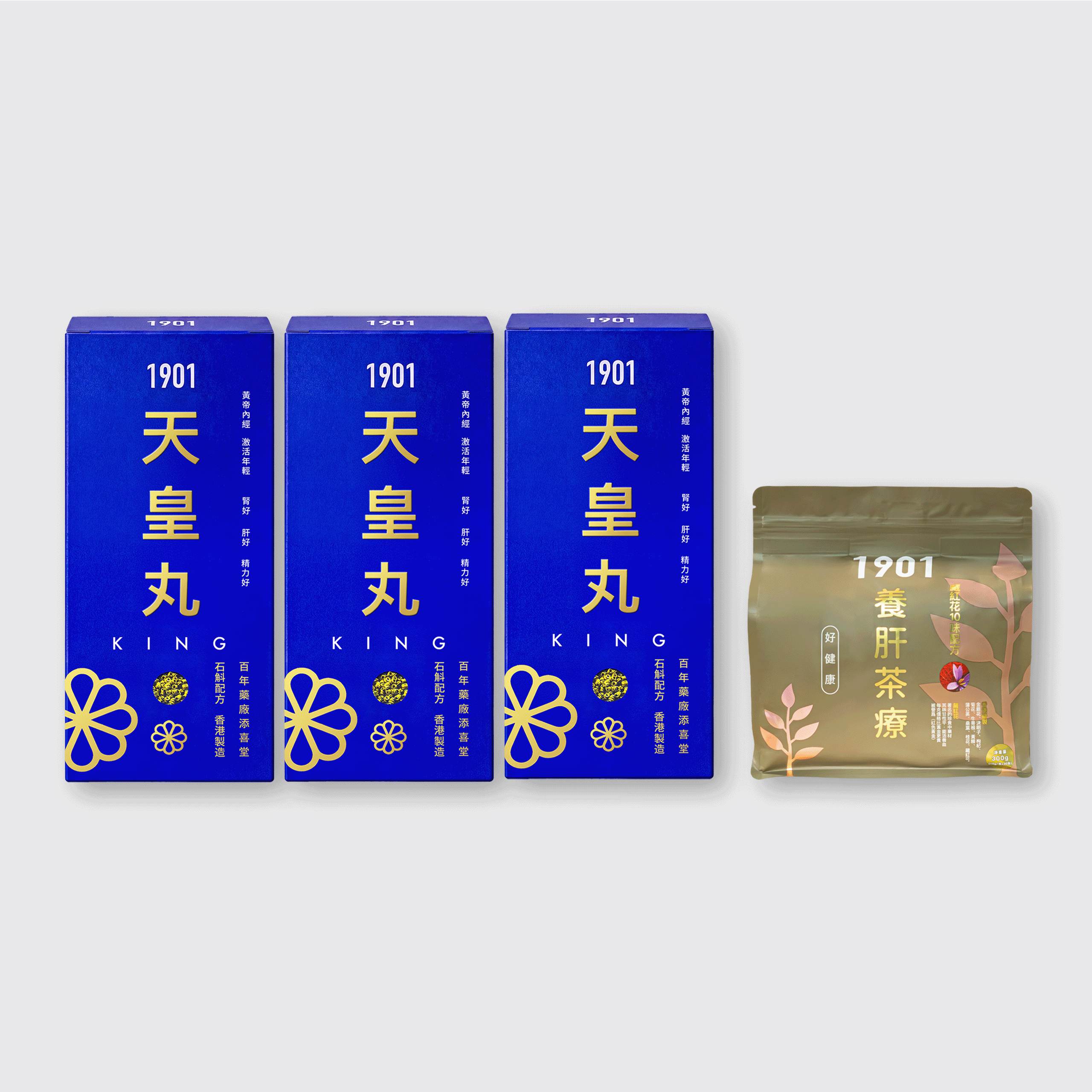 【男性專屬】護肝補腎組合: 天皇丸 + 養肝茶療