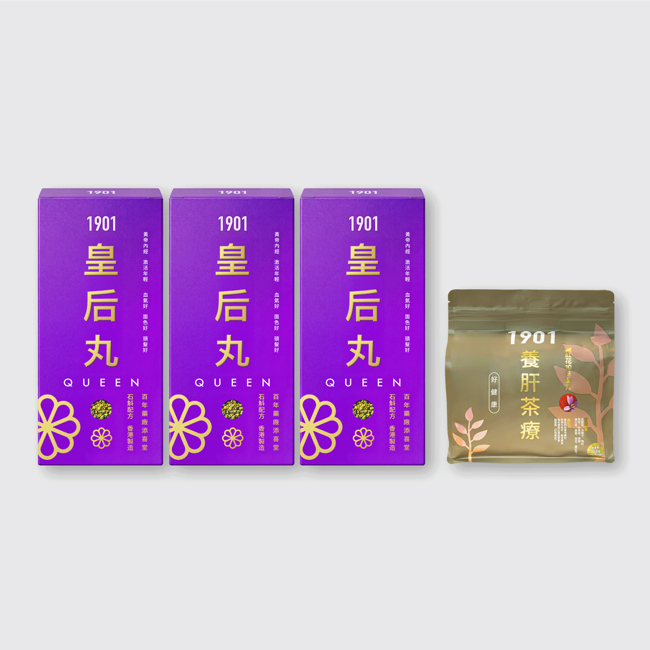 【女性專屬】護肝養血組合: 皇后丸 + 養肝茶療