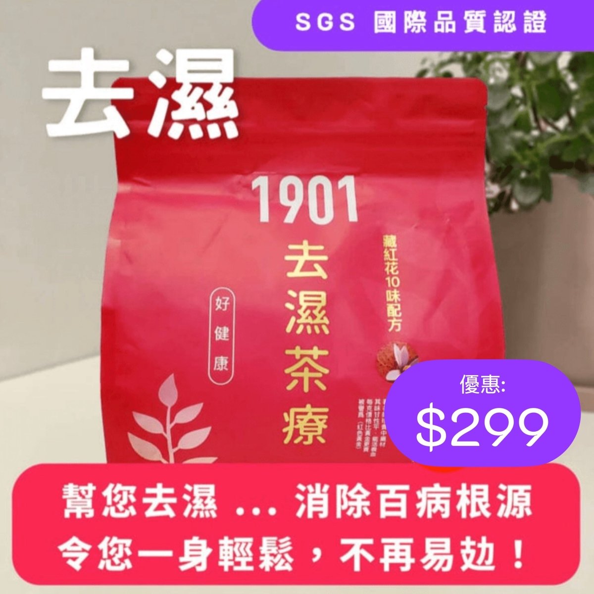 【去濕茶療】 - PAKA